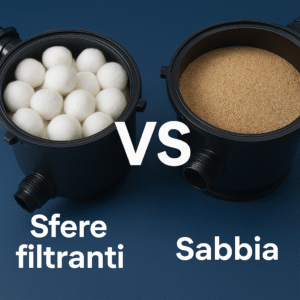 filtro sabbia vs sfere